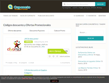 Tablet Screenshot of cuponeto.com